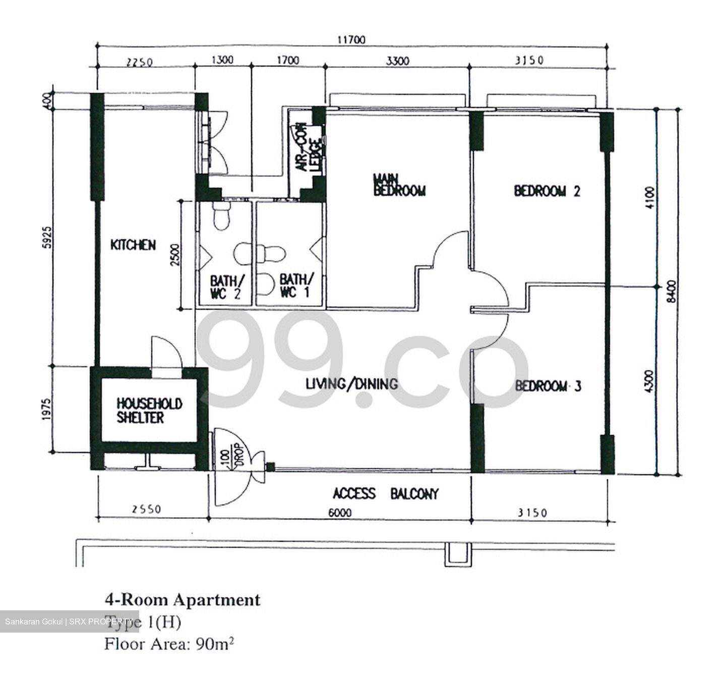 Blk 110B Punggol Field (Punggol), HDB 3 Rooms #495644951